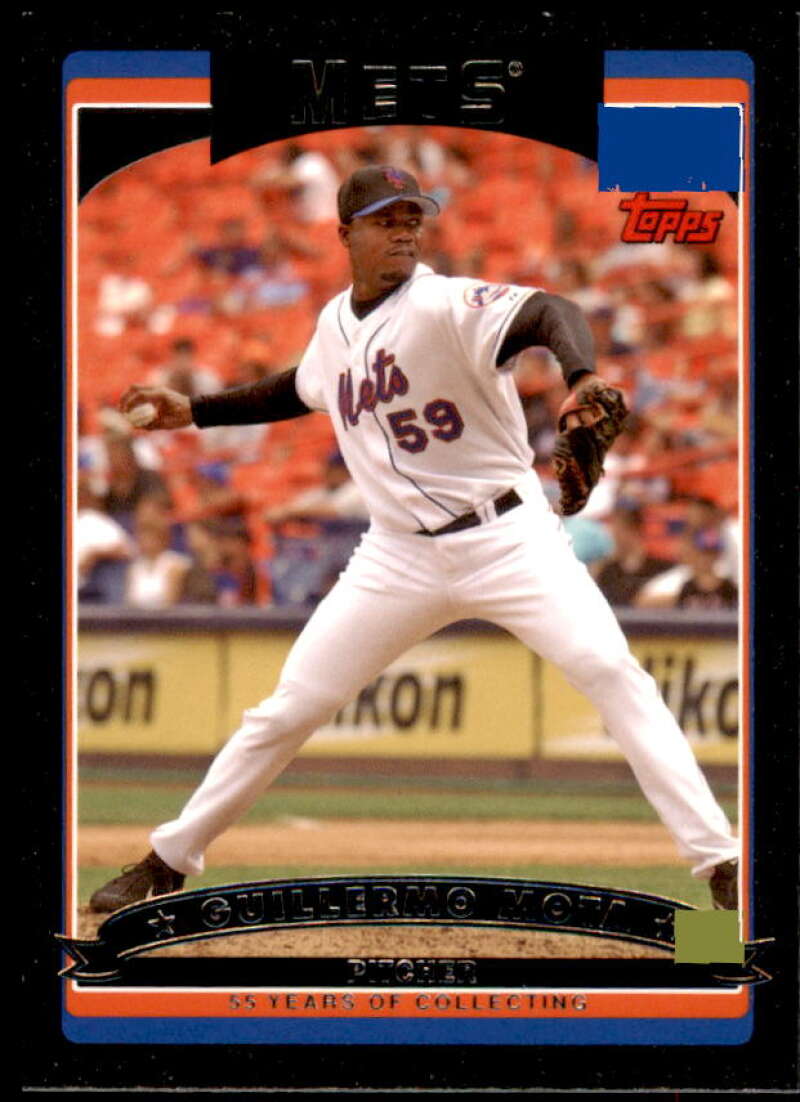 Guillermo Mota Card 2006 Topps Update Black #UH51 Image 1