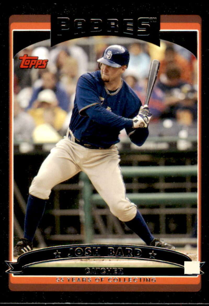 Josh Bard Card 2006 Topps Update Black #UH54 Image 1