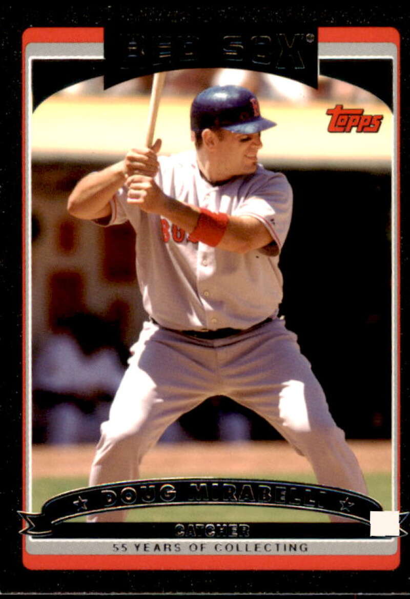 Doug Mirabelli Card 2006 Topps Update Black #UH56 Image 1