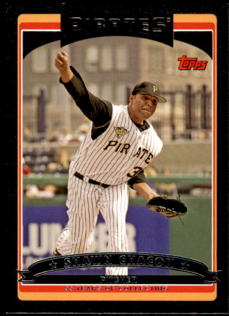 Shawn Chacon Card 2006 Topps Update Black #UH59 Image 1