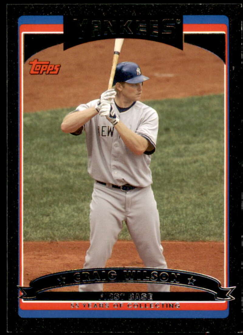 Craig Wilson Card 2006 Topps Update Black #UH61 Image 1