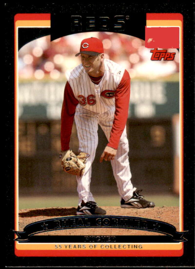 Rheal Cormier Card 2006 Topps Update Black #UH71 Image 1