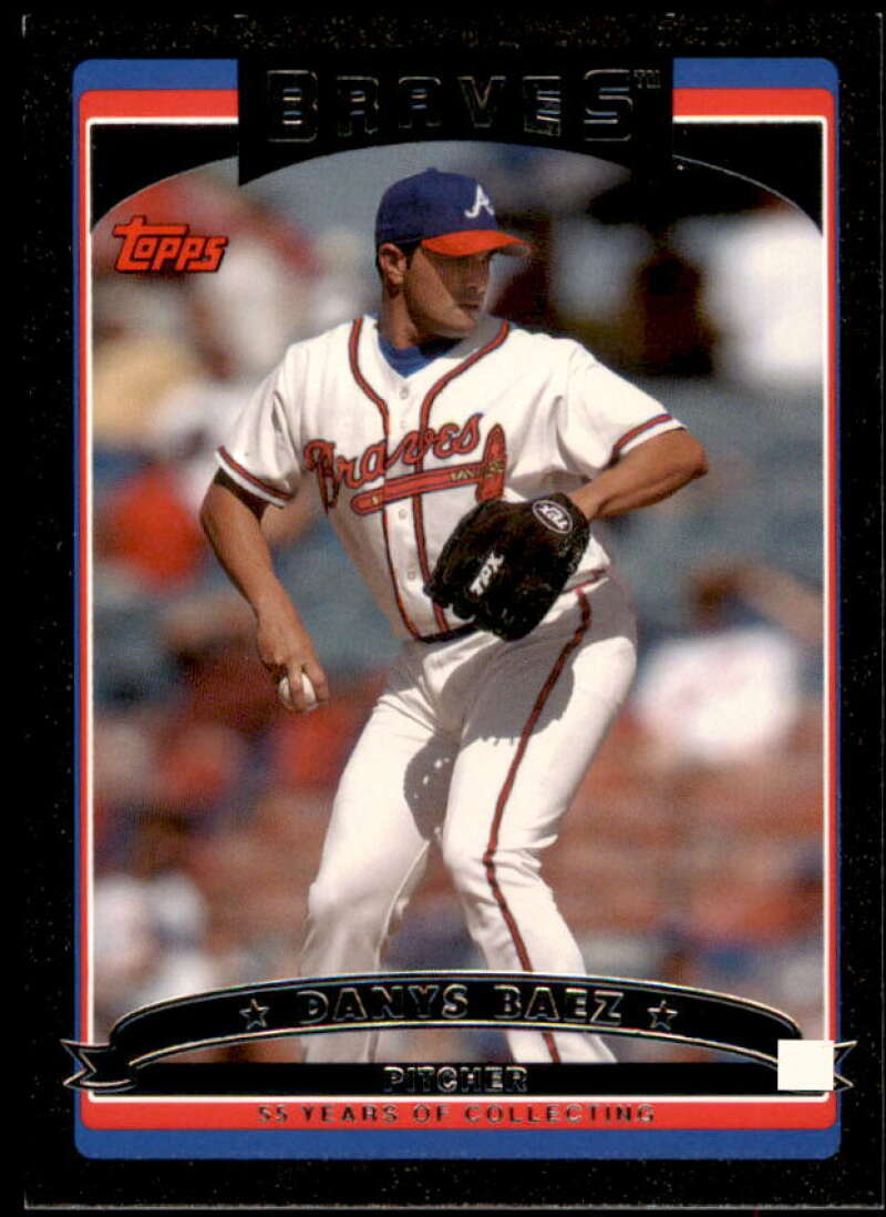 Danys Baez Card 2006 Topps Update Black #UH76 Image 1