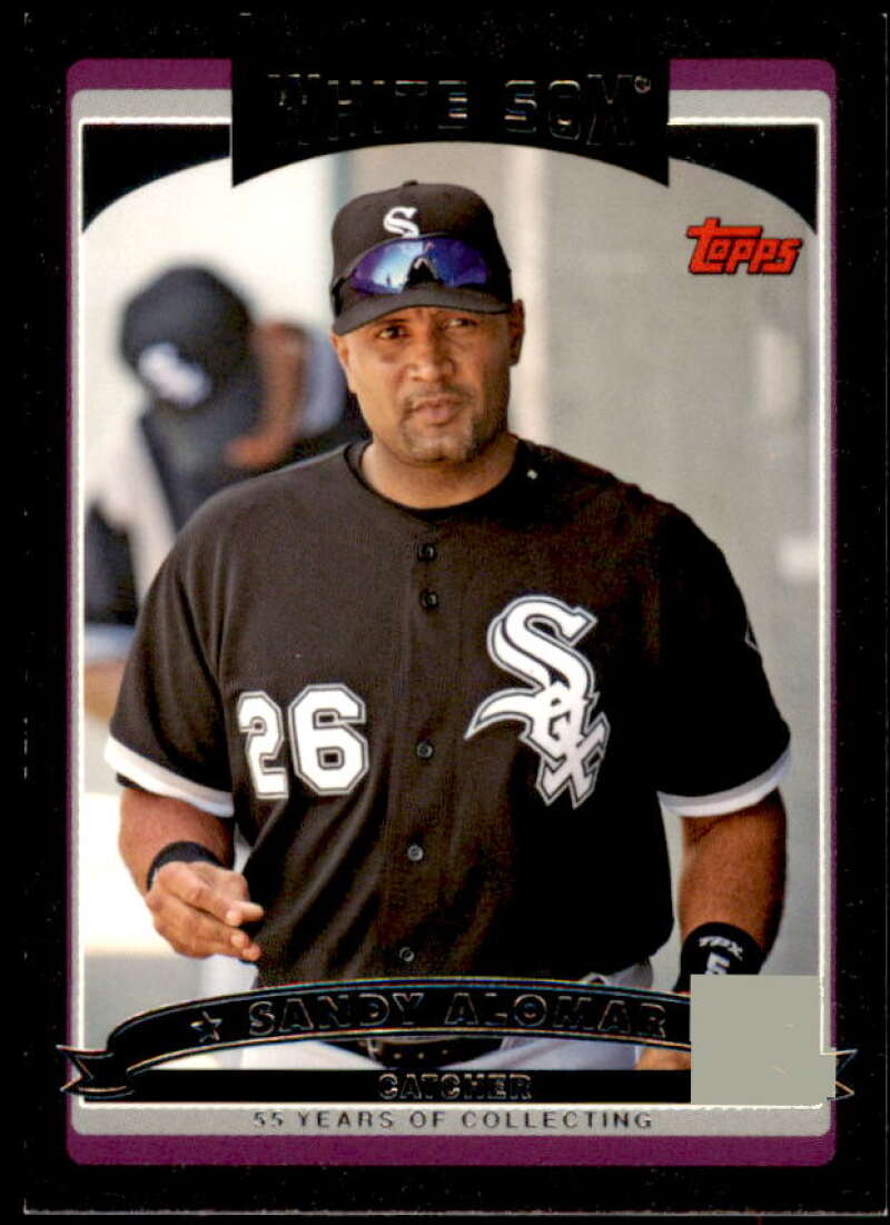 Sandy Alomar Jr. Card 2006 Topps Update Black #UH79 Image 1