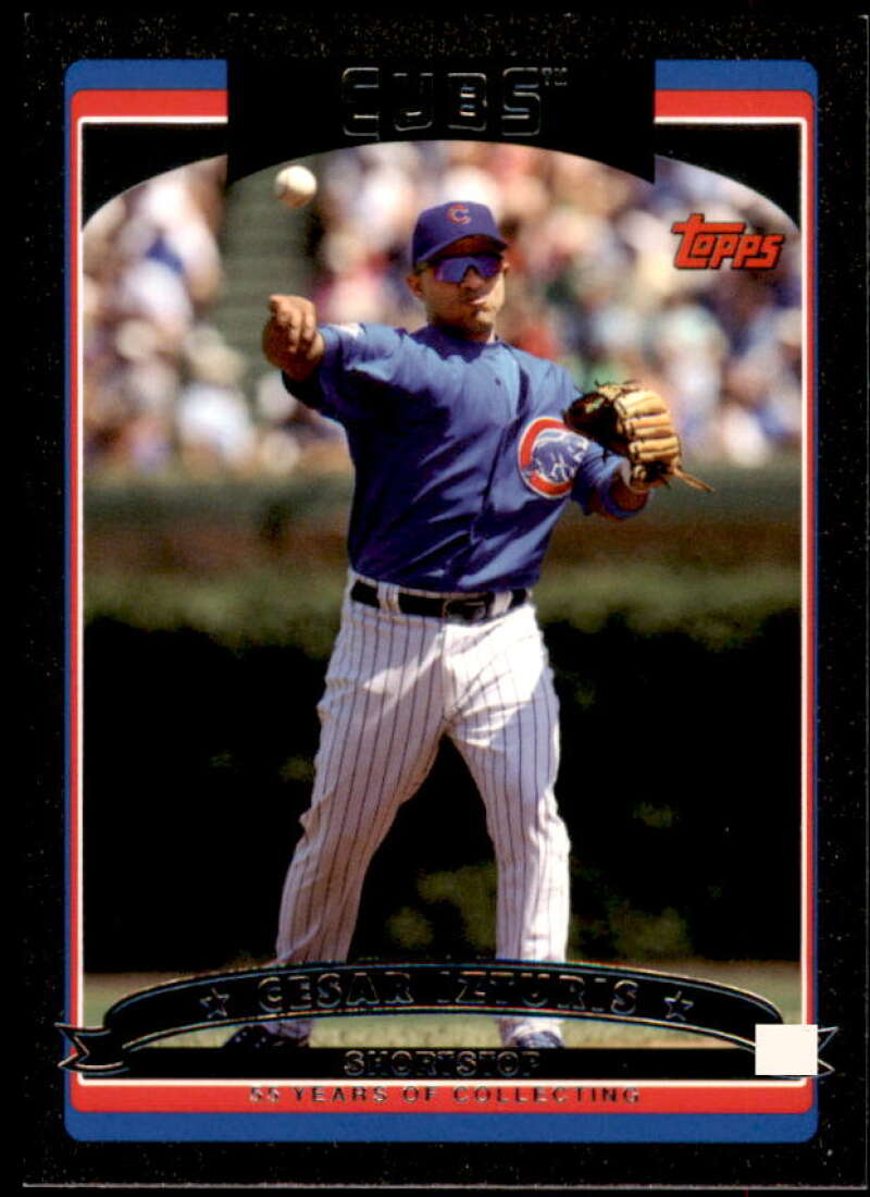 Cesar Izturis Card 2006 Topps Update Black #UH80 Image 1