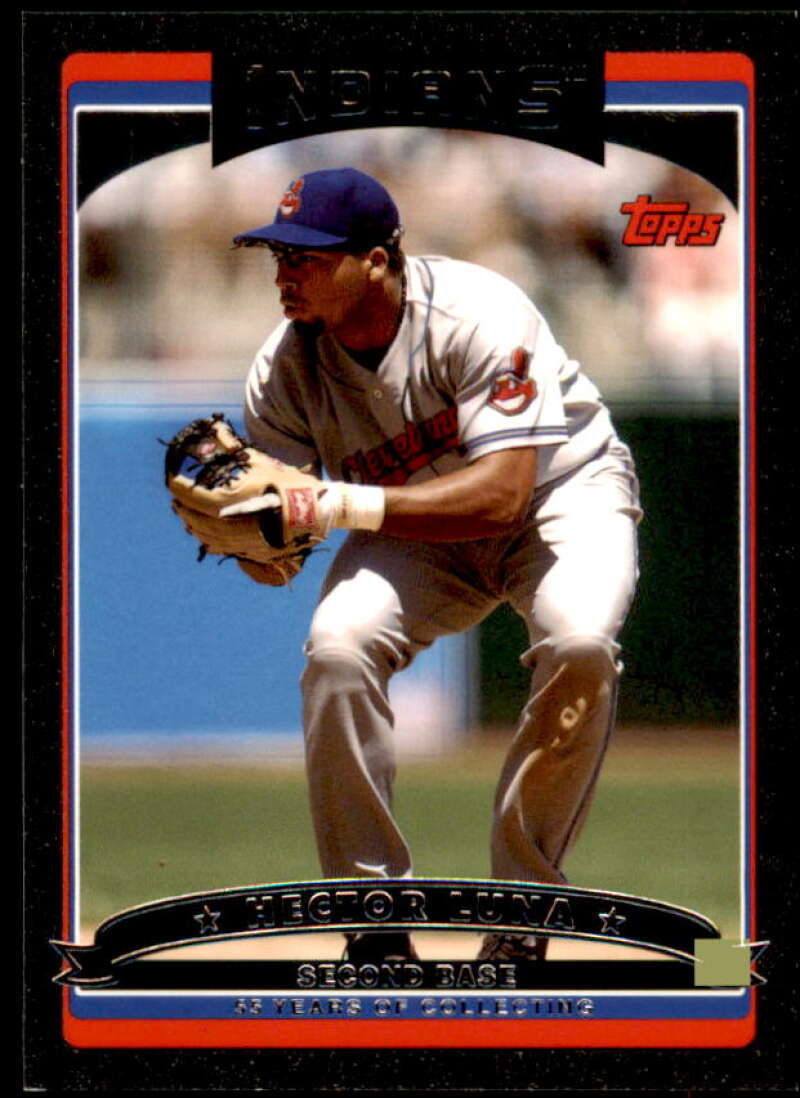 Hector Luna Card 2006 Topps Update Black #UH83 Image 1