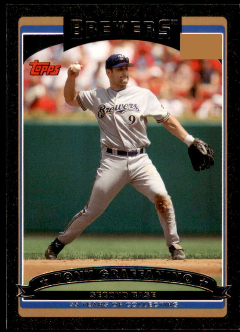 Tony Graffanino Card 2006 Topps Update Black #UH84 Image 1