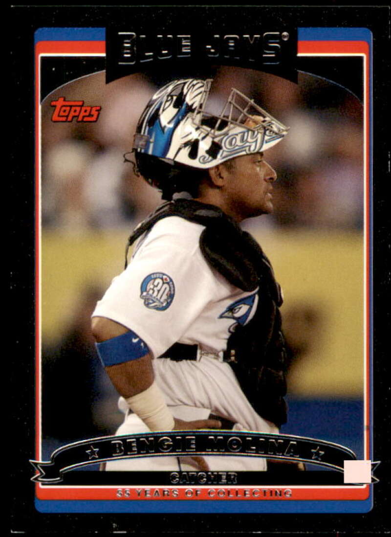 Bengie Molina Card 2006 Topps Update Black #UH86 Image 1