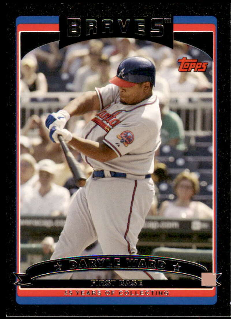 Daryle Ward Card 2006 Topps Update Black #UH89 Image 1