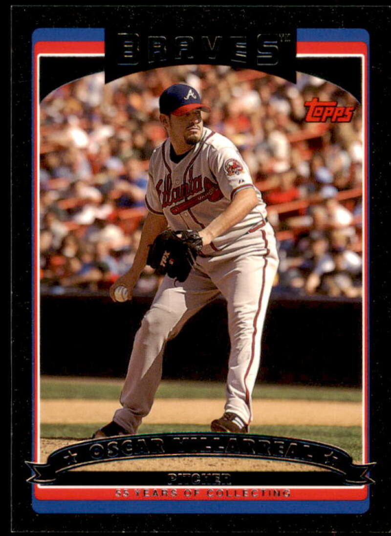 Oscar Villarreal Card 2006 Topps Update Black #UH91 Image 1