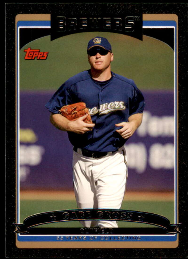 Gabe Gross Card 2006 Topps Update Black #UH92 Image 1