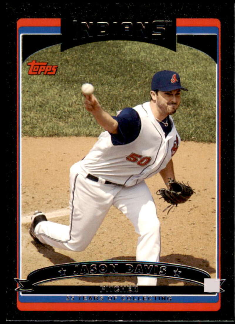 Jason Davis Card 2006 Topps Update Black #UH97 Image 1