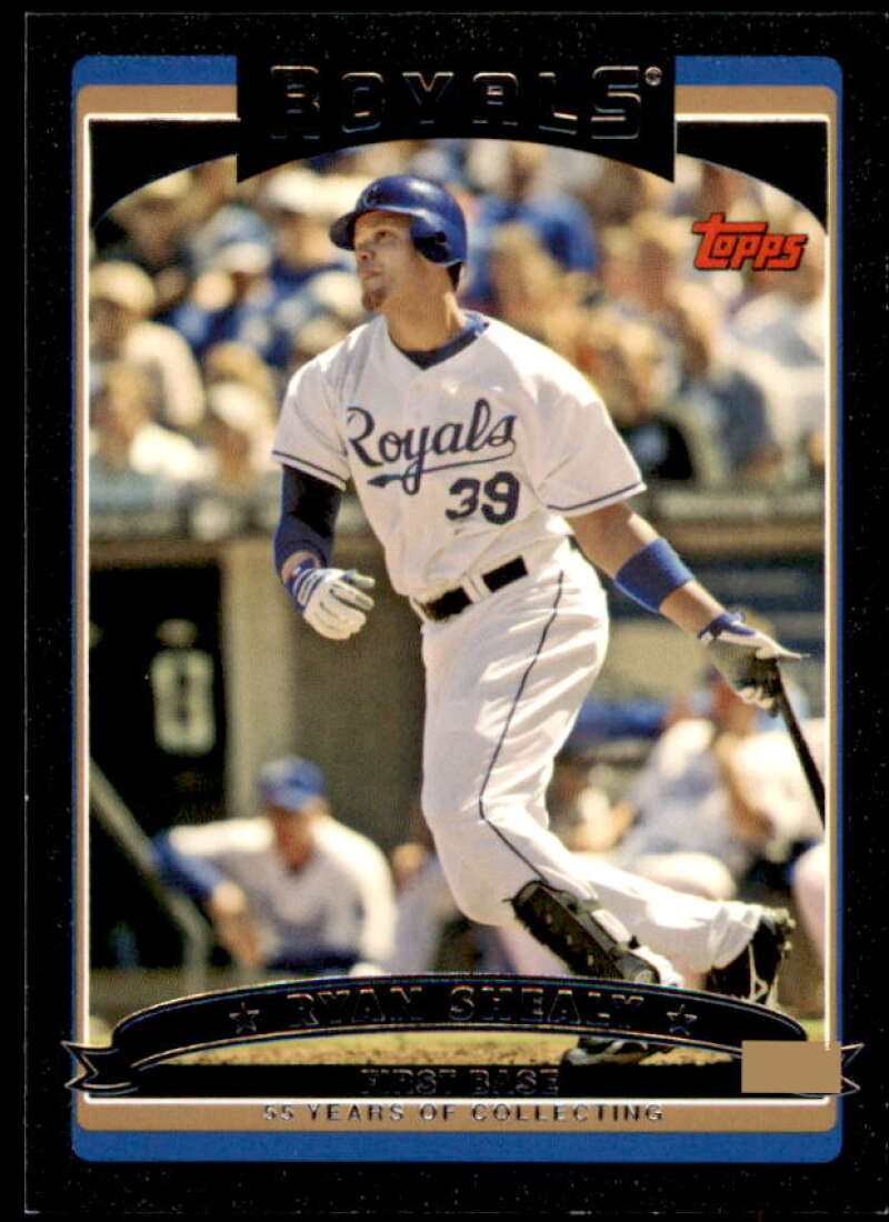 Ryan Shealy Card 2006 Topps Update Black #UH98 Image 1