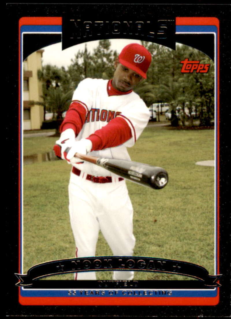 Nook Logan Card 2006 Topps Update Black #UH104 Image 1