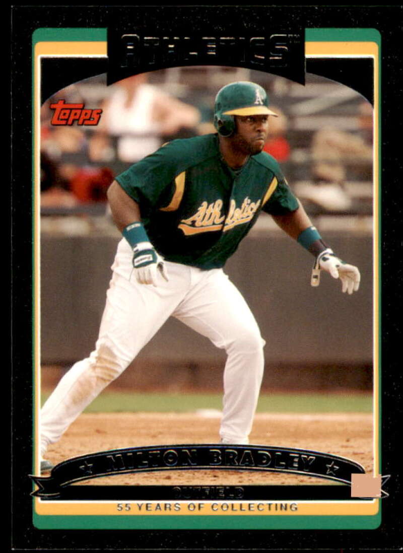 Milton Bradley Card 2006 Topps Update Black #UH110 Image 1