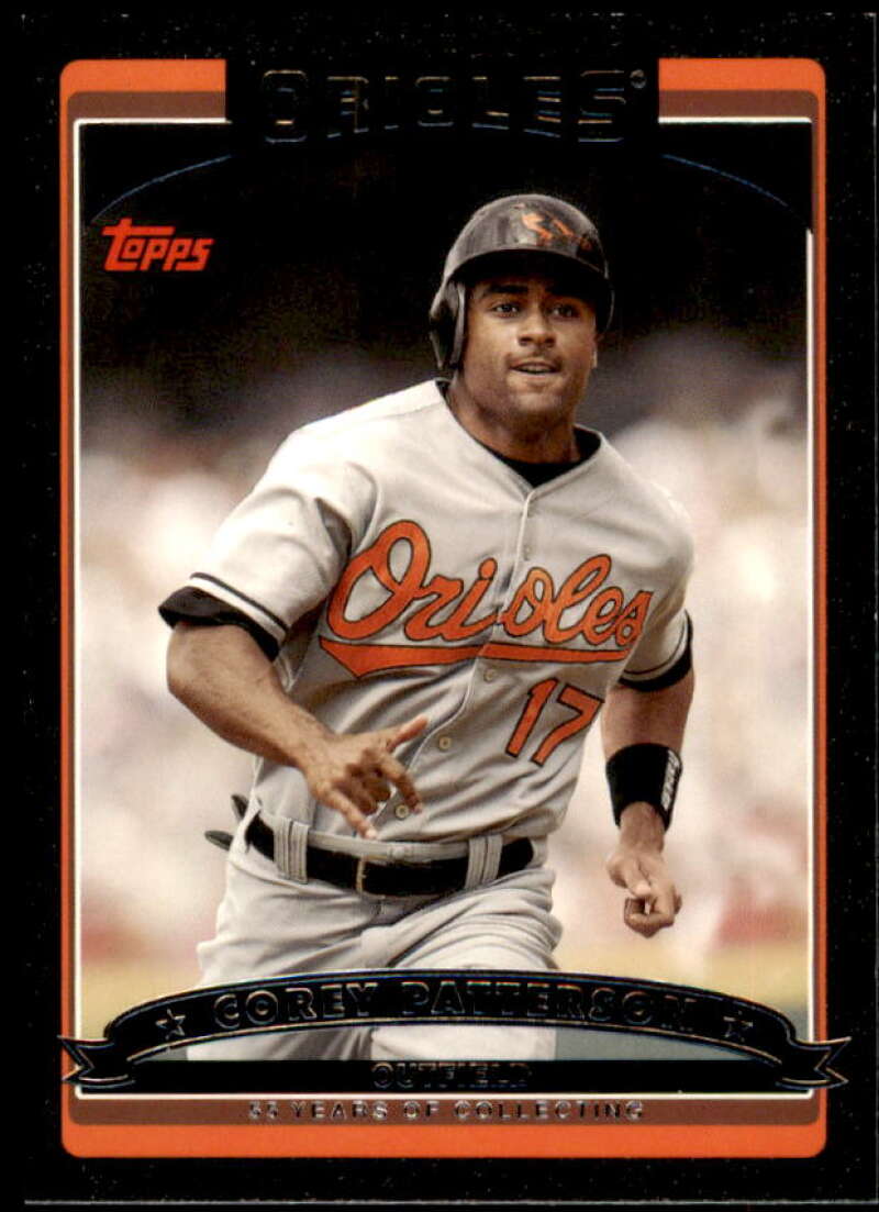 Corey Patterson Card 2006 Topps Update Black #UH113 Image 1