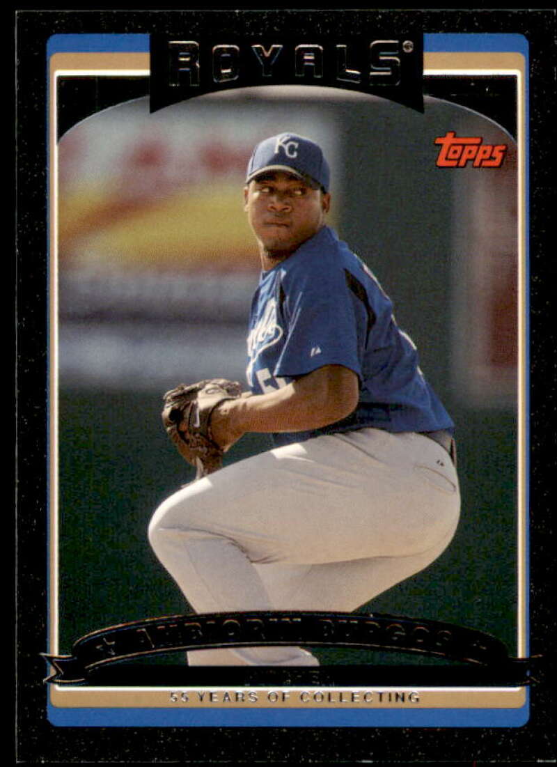 Ambiorix Burgos Card 2006 Topps Update Black #UH118 Image 1