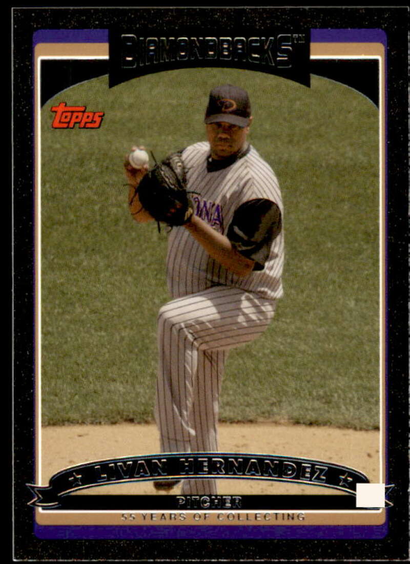 Livan Hernandez Card 2006 Topps Update Black #UH120 Image 1