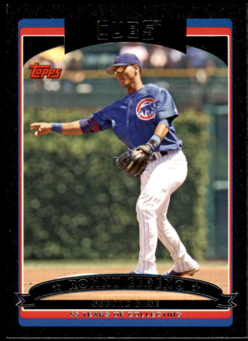 Ronny Cedeno Card 2006 Topps Update Black #UH122 Image 1