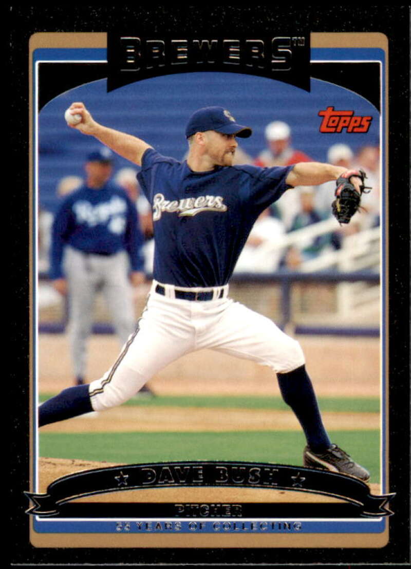 Dave Bush Card 2006 Topps Update Black #UH130 Image 1