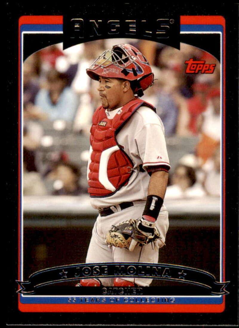 Jose Molina Card 2006 Topps Update Black #UH131 Image 1