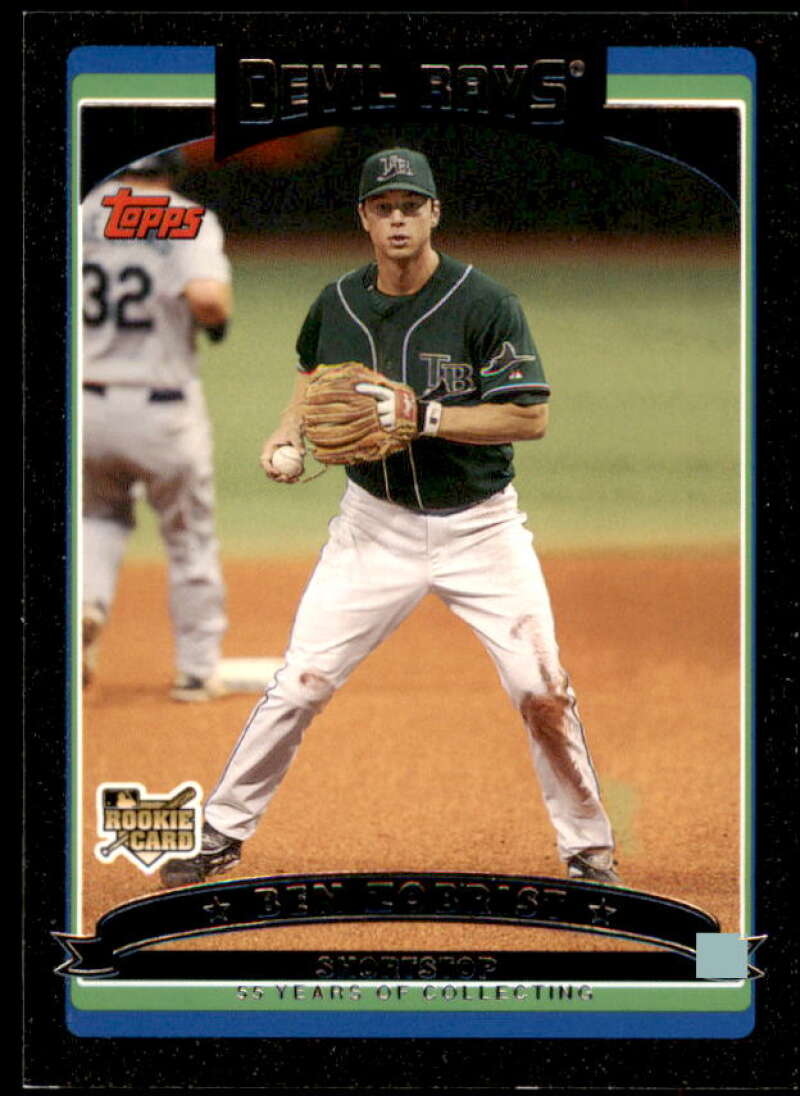 Ben Zobrist Card 2006 Topps Update Black #UH133 Image 1