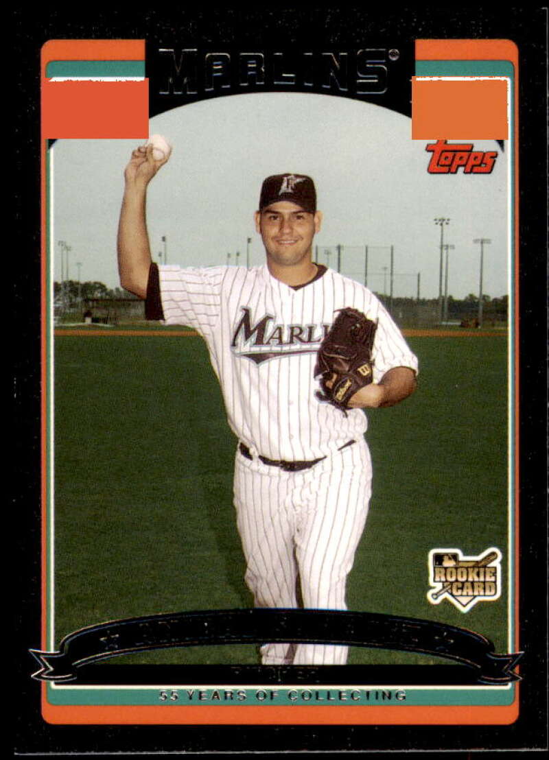 Anibal Sanchez Card 2006 Topps Update Black #UH142 Image 1