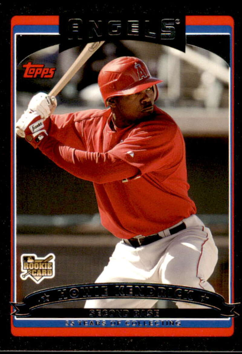 Howie Kendrick Card 2006 Topps Update Black #UH144 Image 1