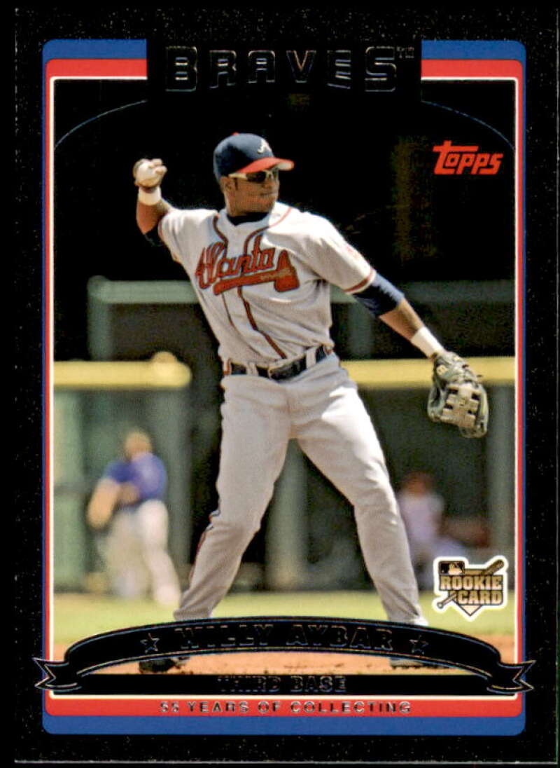 Willy Aybar Card 2006 Topps Update Black #UH146 Image 1