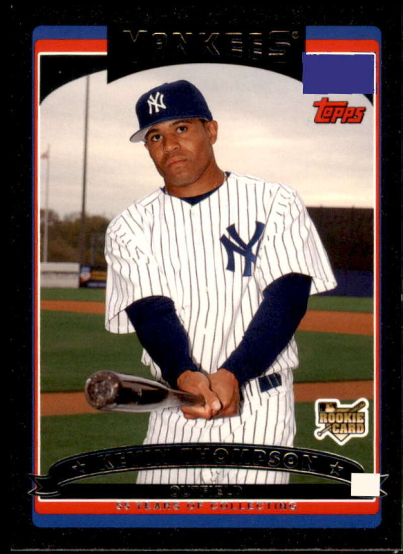 Kevin Thompson Card 2006 Topps Update Black #UH148 Image 1