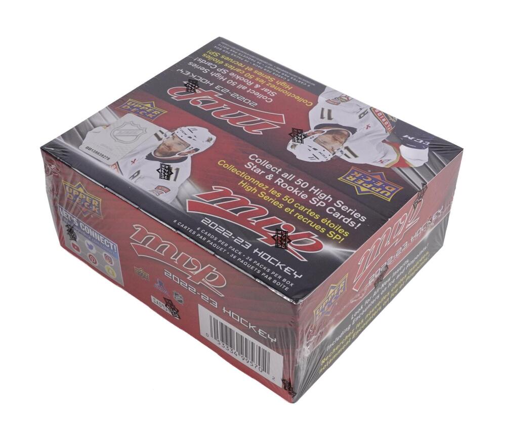 2022-23 Upper Deck MVP Hockey Retail 36-Pack Box Image 1