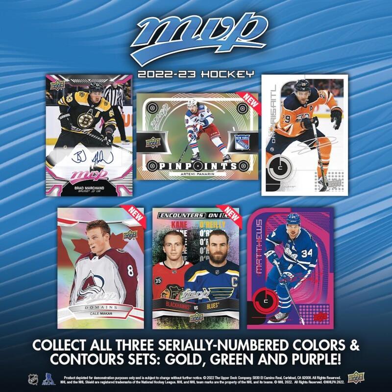 2022-23 Upper Deck MVP Hockey Retail 36-Pack Box Image 3