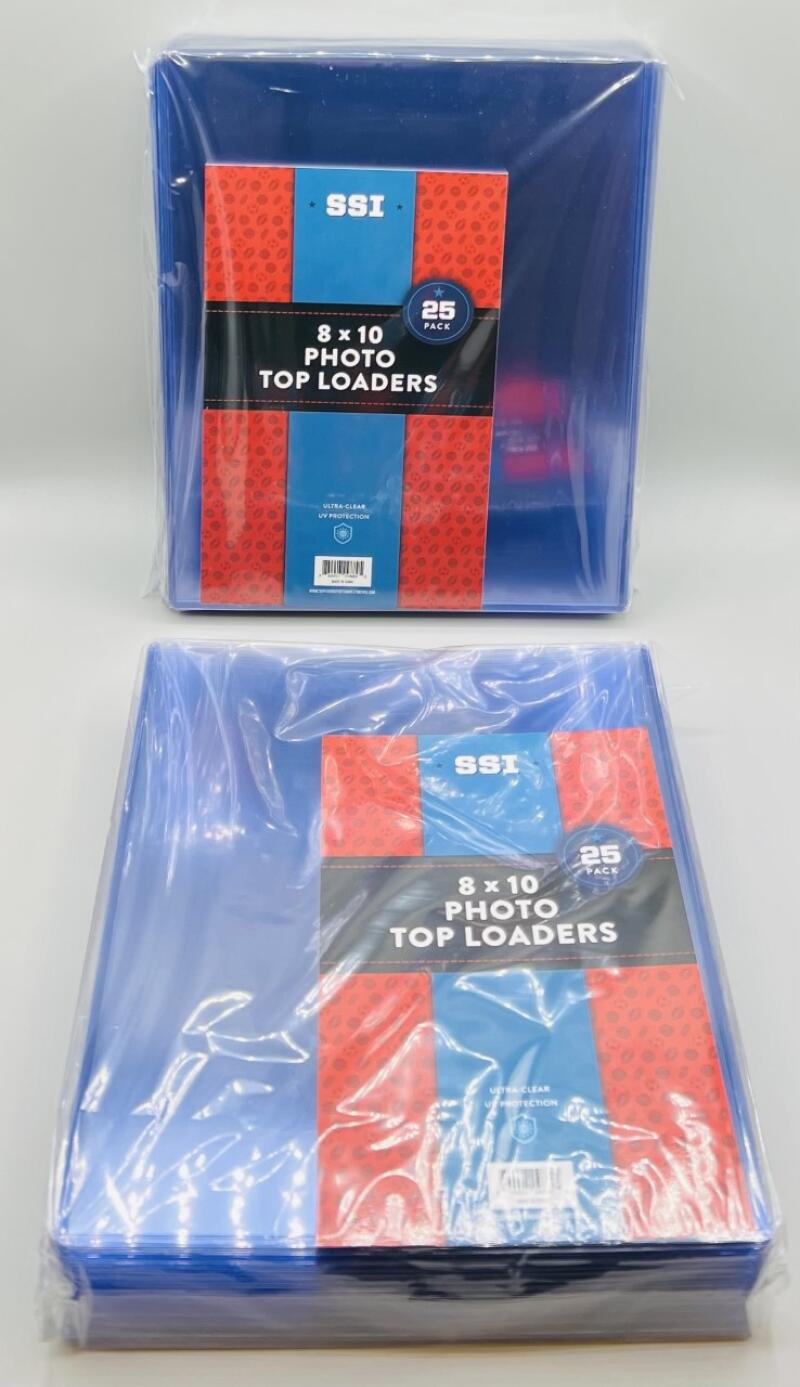 Superior Sports PHOTO Picture Over-Sized Card Top Loader 8x10 25 Pack 50 Total Image 2