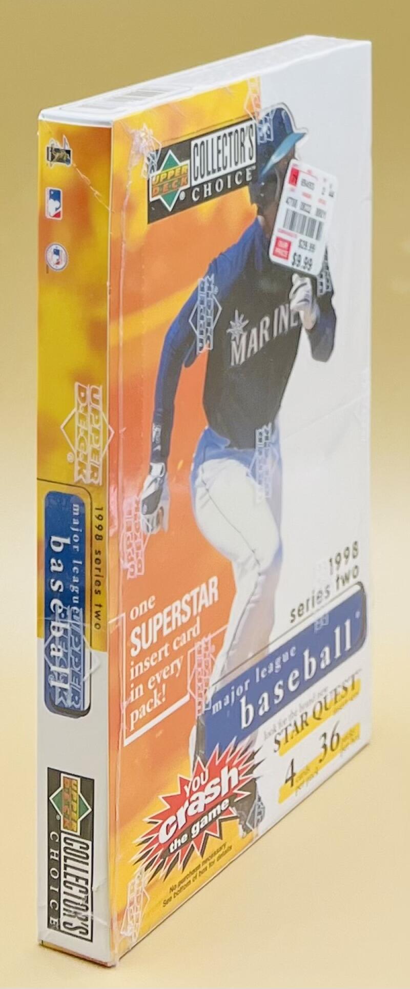 1998 Collectorâs Choice Series Two Baseball Box Image 1