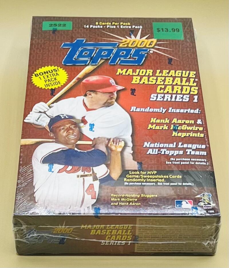 2000 Topps Series One 15-Pack Blaster Box





 Image 1