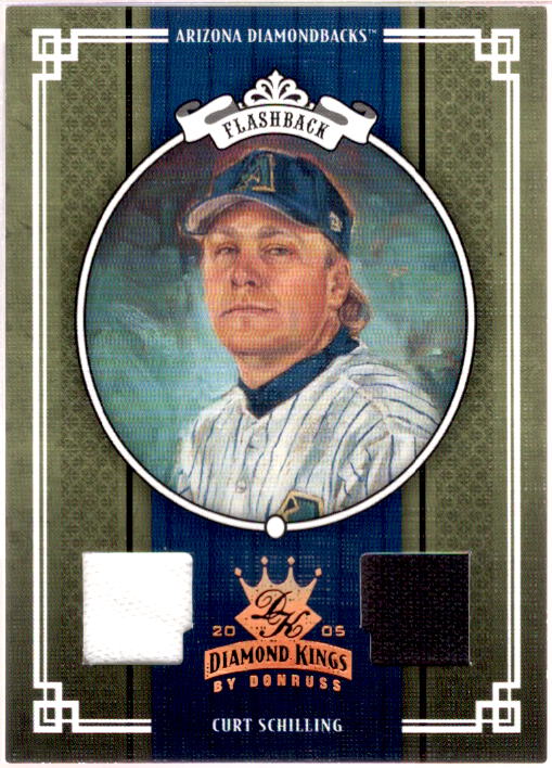 C.Schil D'back Card 2005 Diamond Kings Materials Bronze #417  Image 1