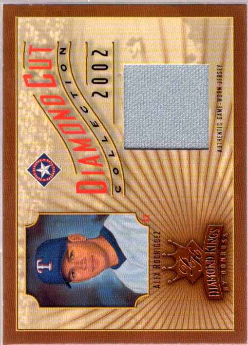 Alex Rodriguez Card 2002 Diamond Kings Diamond Cut Collection #DC31  Image 1