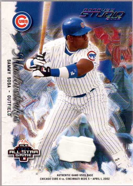 Sammy Sosa Base/Studio Masterstrokes Card 2003 Fanfest All-Star #4  Image 1