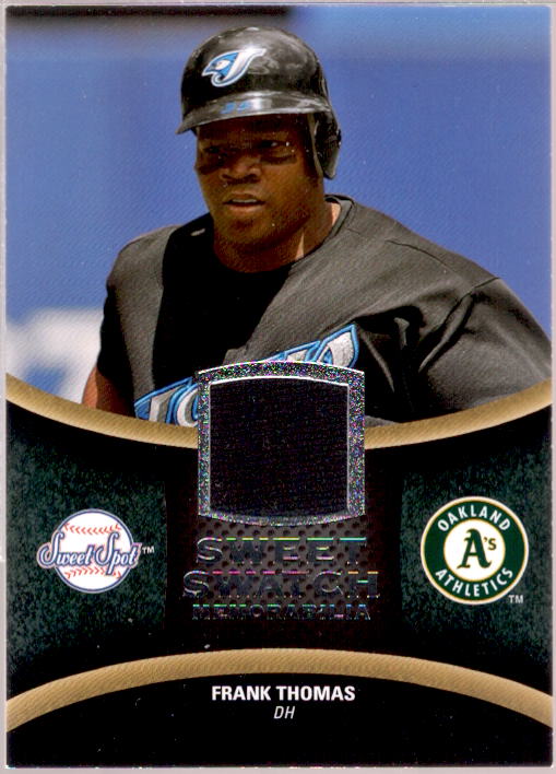 Frank Thomas Card 2008 Sweet Spot Swatches #SSFT  Image 1