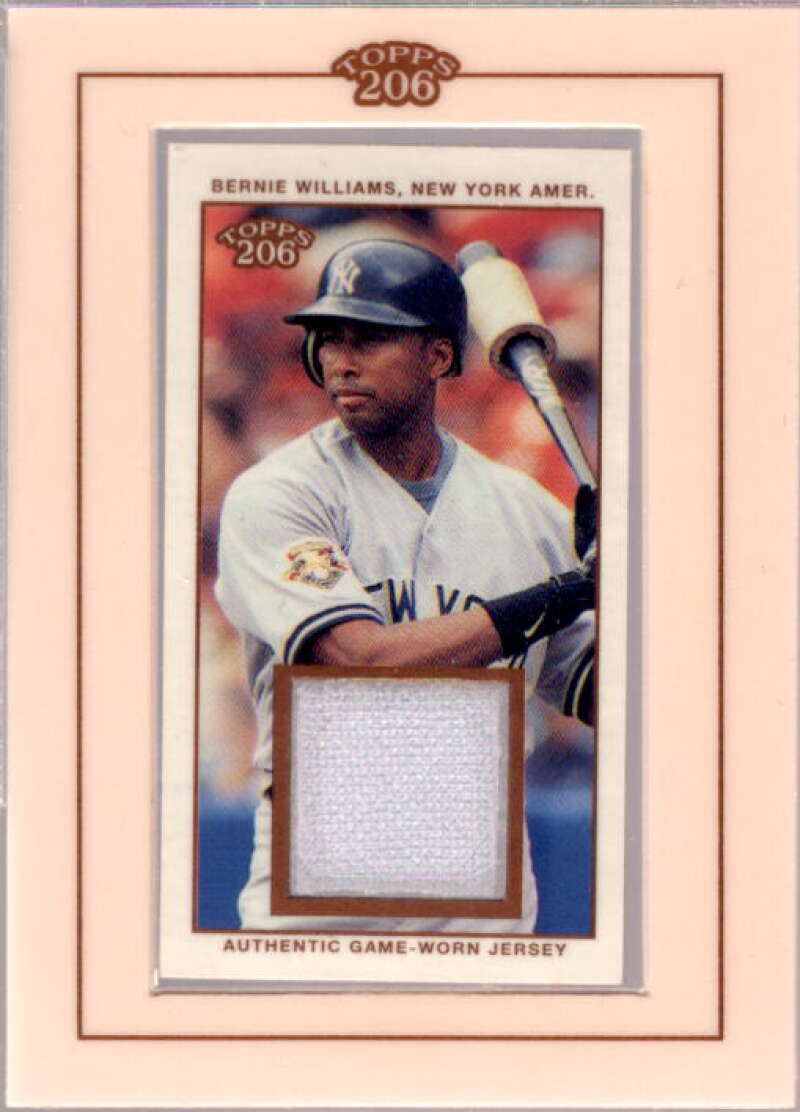 Bernie Williams Jsy Card 2003 Topps 206 Relics #BW2  Image 1