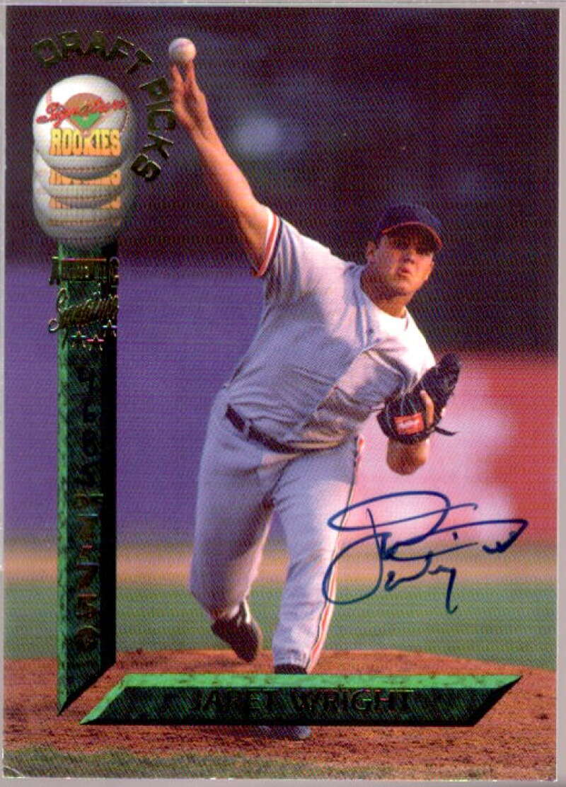 Jaret Wright Card 1994 Signature Rookies Draft Picks Signatures #10  Image 1