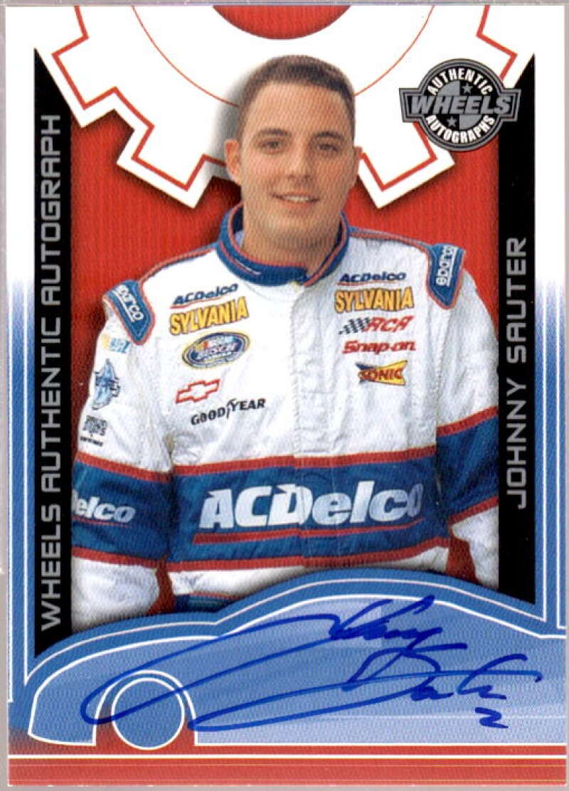 Johnny Sauter Card 2003 Wheels Autographs #53  Image 1