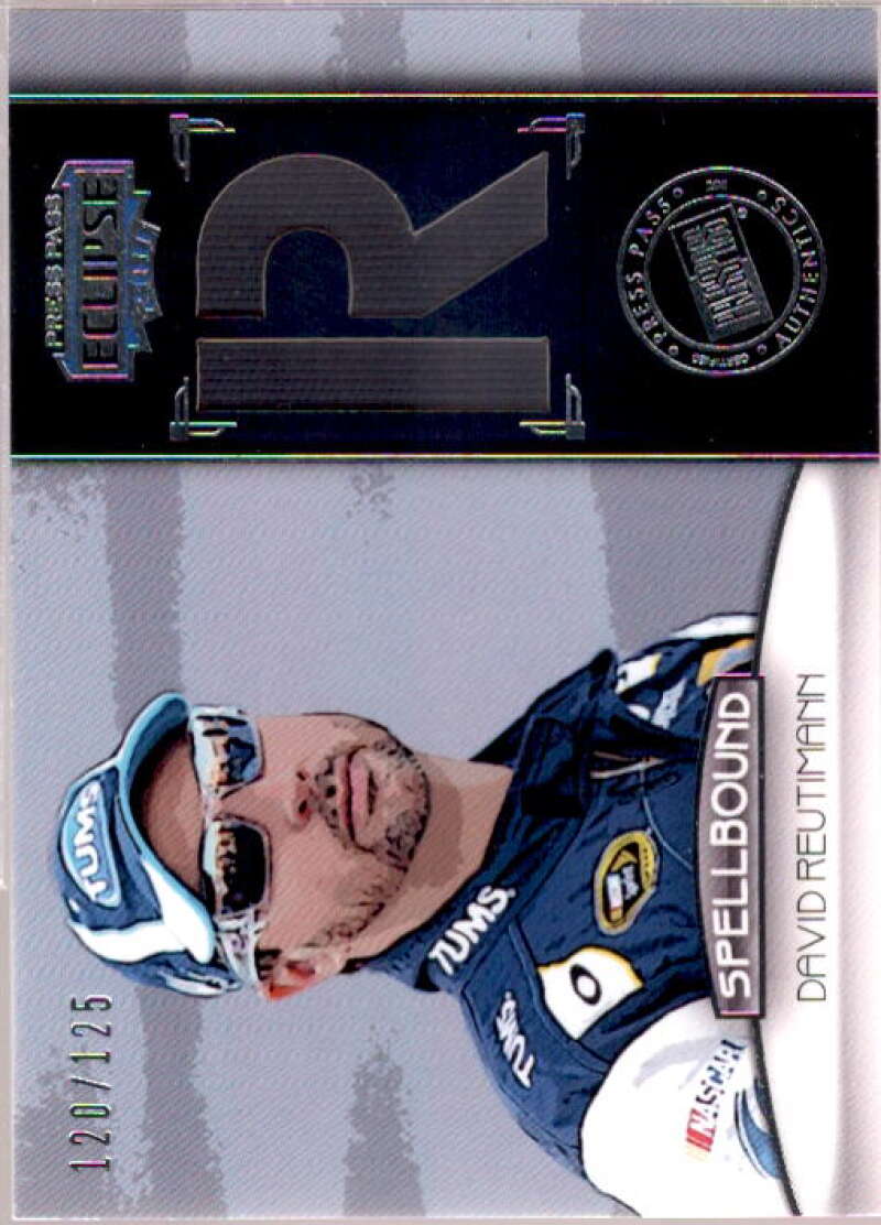 David Reutimann R Card 2011 Press Pass Eclipse Spellbound Swatches #SBDR1  Image 1