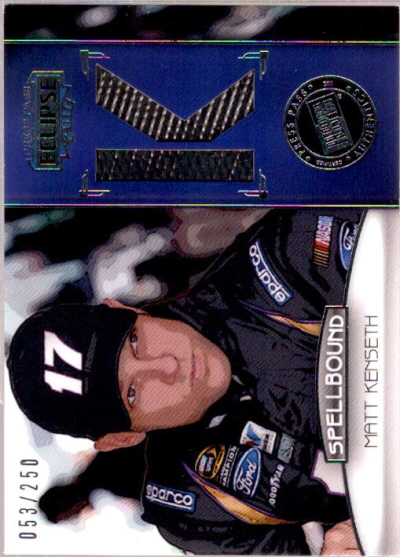 Matt Kenseth K Card 2011 Press Pass Eclipse Spellbound Swatches #SBMK1  Image 1