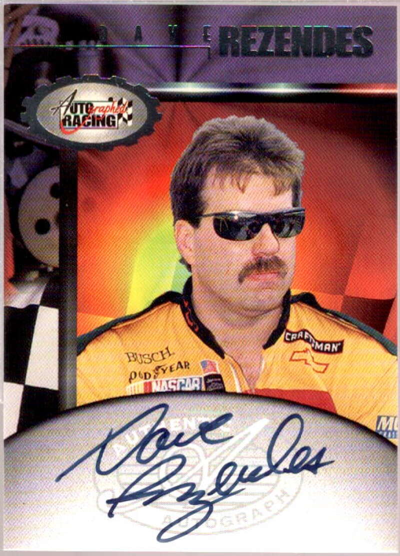 Dave Rezendes Card 1997 Autographed Racing Autographs #47  Image 1