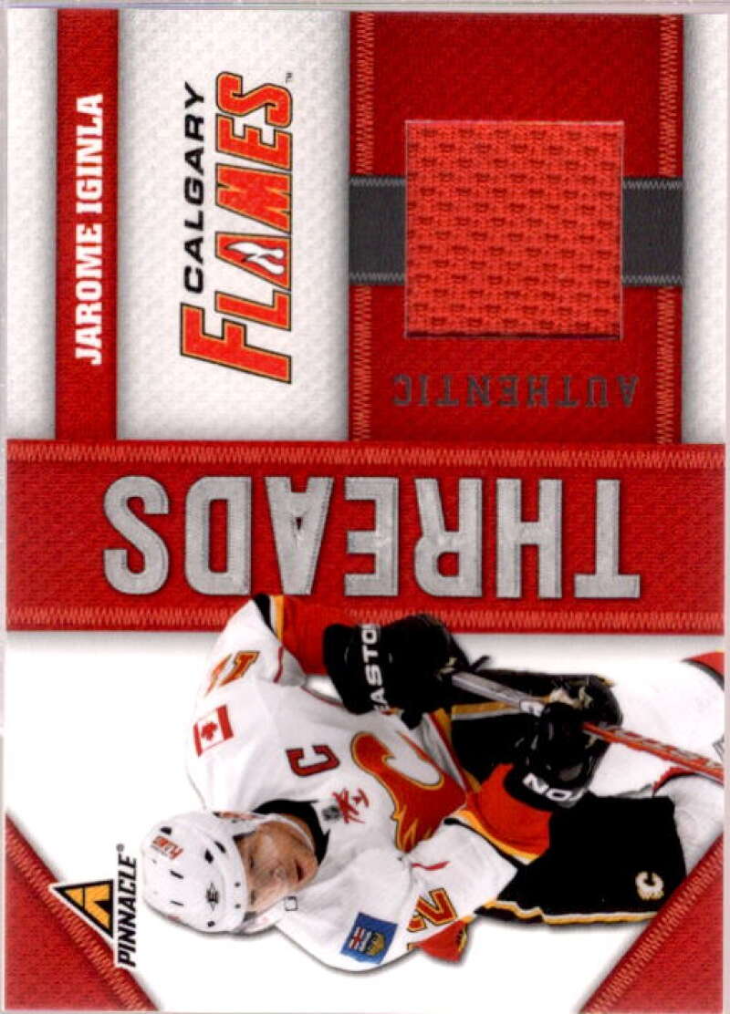 Jarome Iginla Card 2010-11 Pinnacle Threads #JI  Image 1