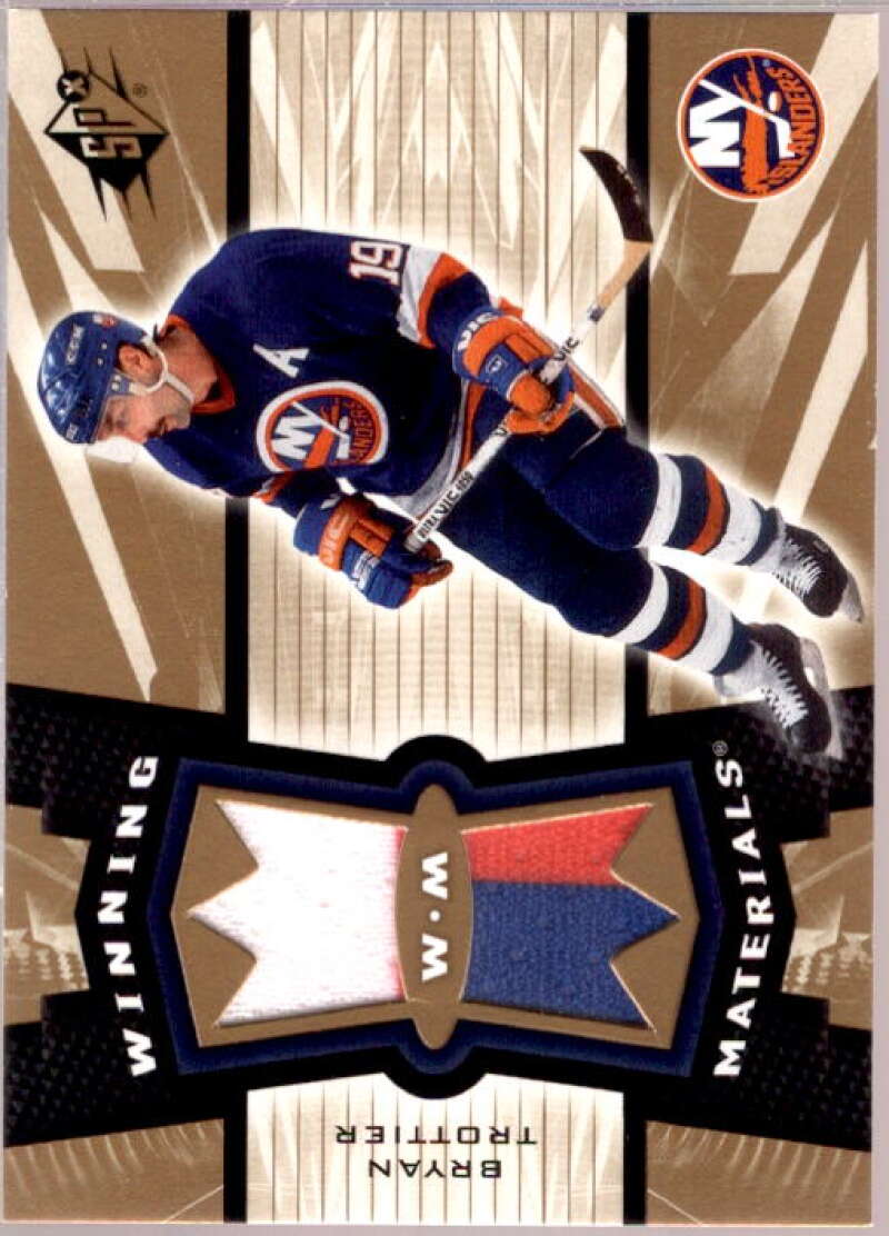 Bryan Trottier Card 2006-07 SPx Winning Materials #WMBT  Image 1