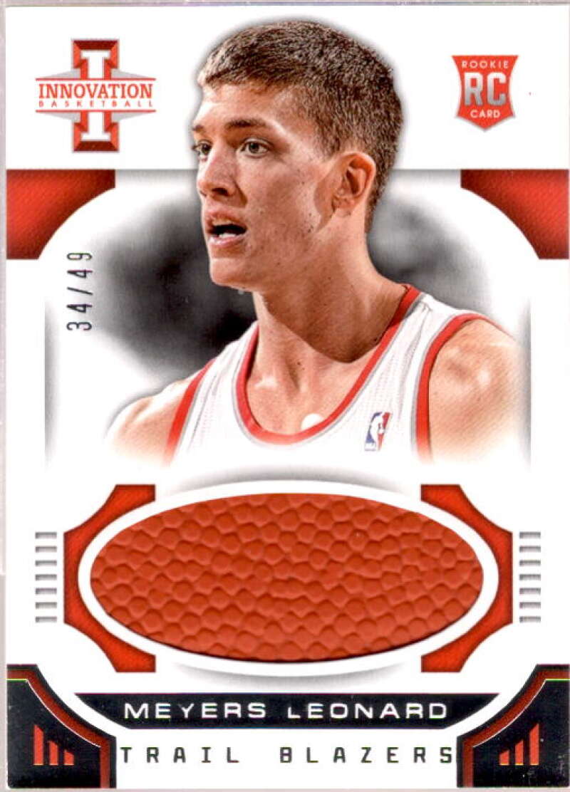 Meyers Leonard Card 2012-13 Innovation Rookie Basketballs #57  Image 1