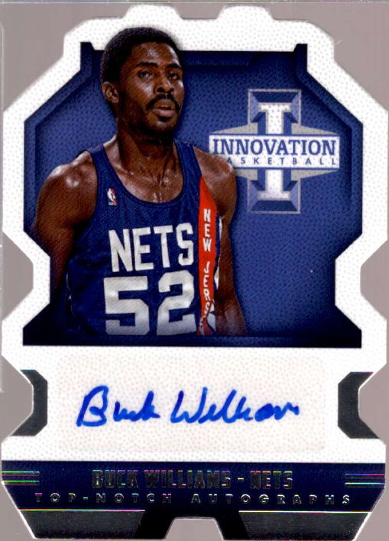 Buck Williams Card 2013-14 Innovation Top Notch Autographs #71  Image 1