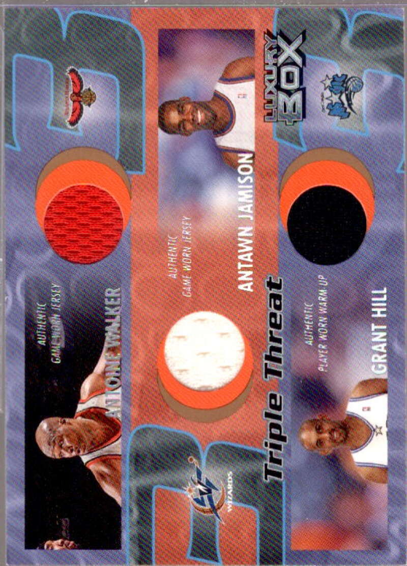 Walker/Jamison/ Hill 2004-05 Topps Luxury Box Triple Threat Relics 200 #WJH  Image 1